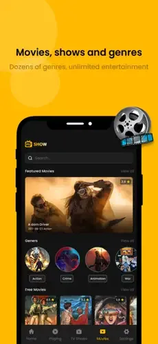sony-tv-app download Movies and shows